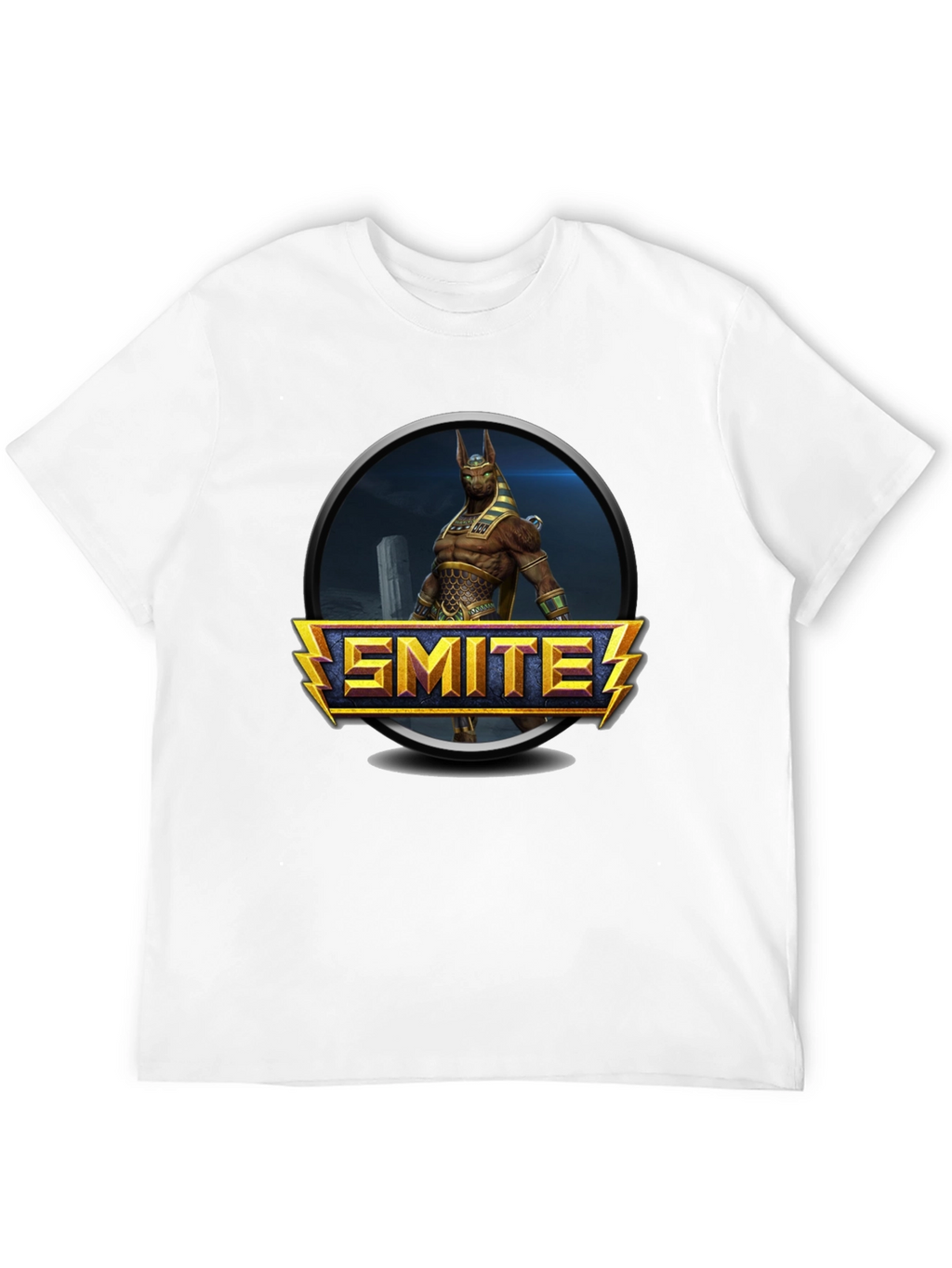 Smite Game T-Shirt - Black Graphic Tee