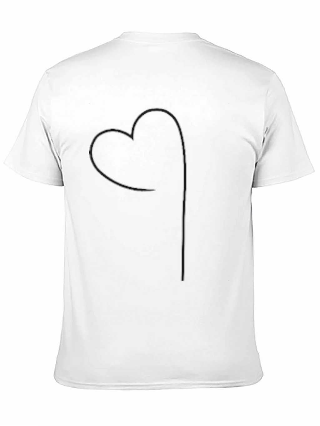 Minimalist Black Heart Tee