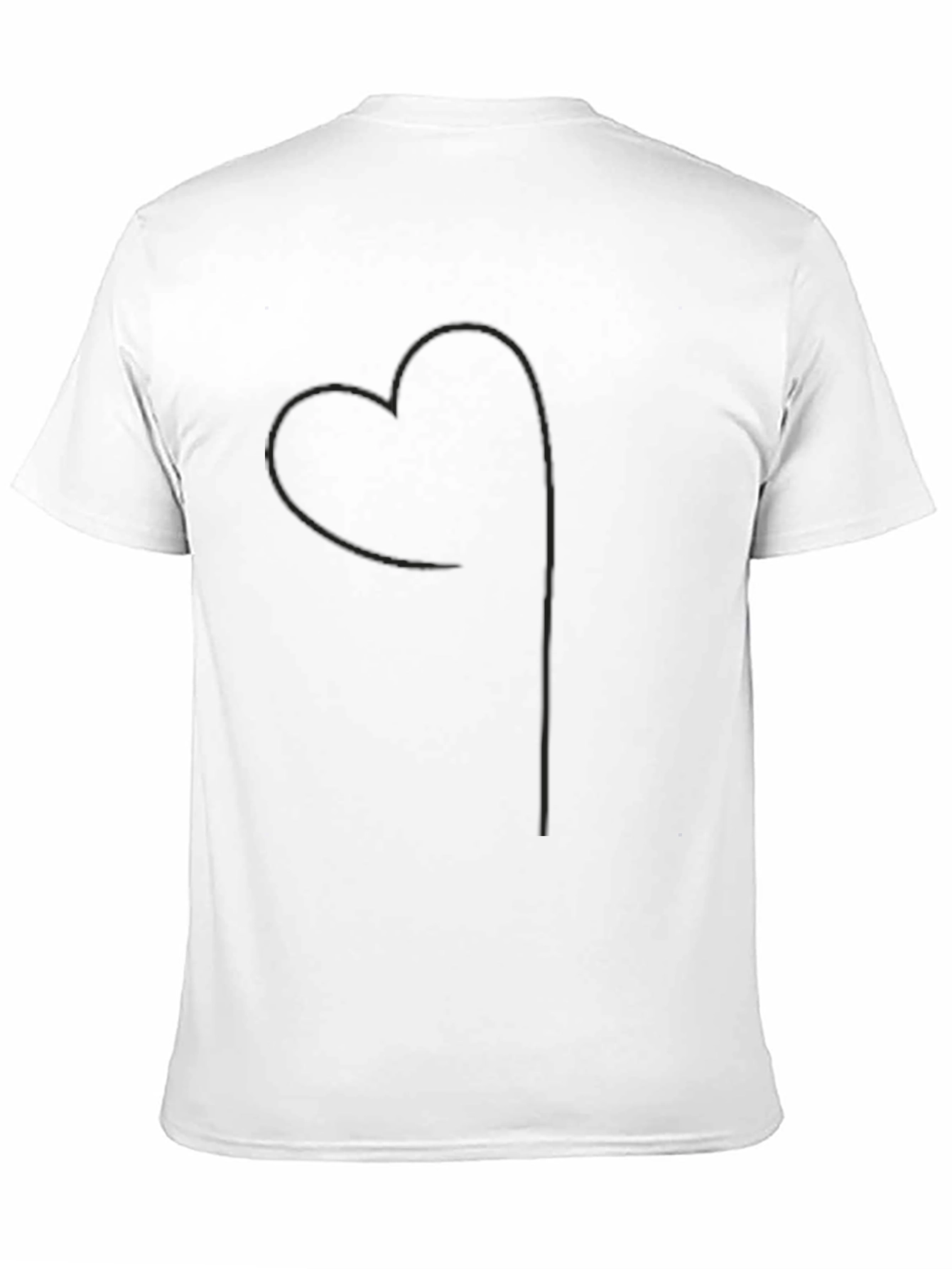 Minimalist Black Heart Tee