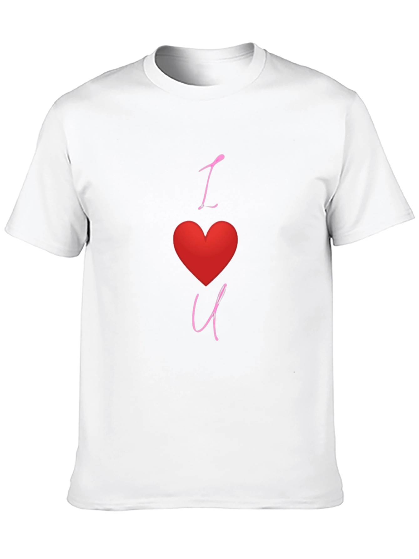I Heart You Black Graphic Tee