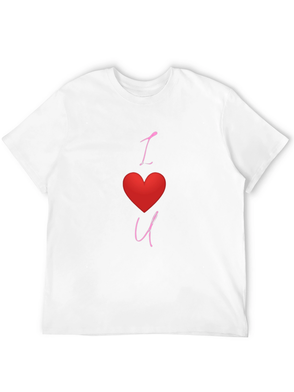 I Heart You Black Graphic Tee