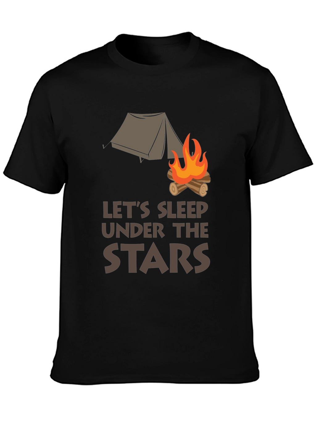 Lets Sleep Under the Stars Graphic Tee