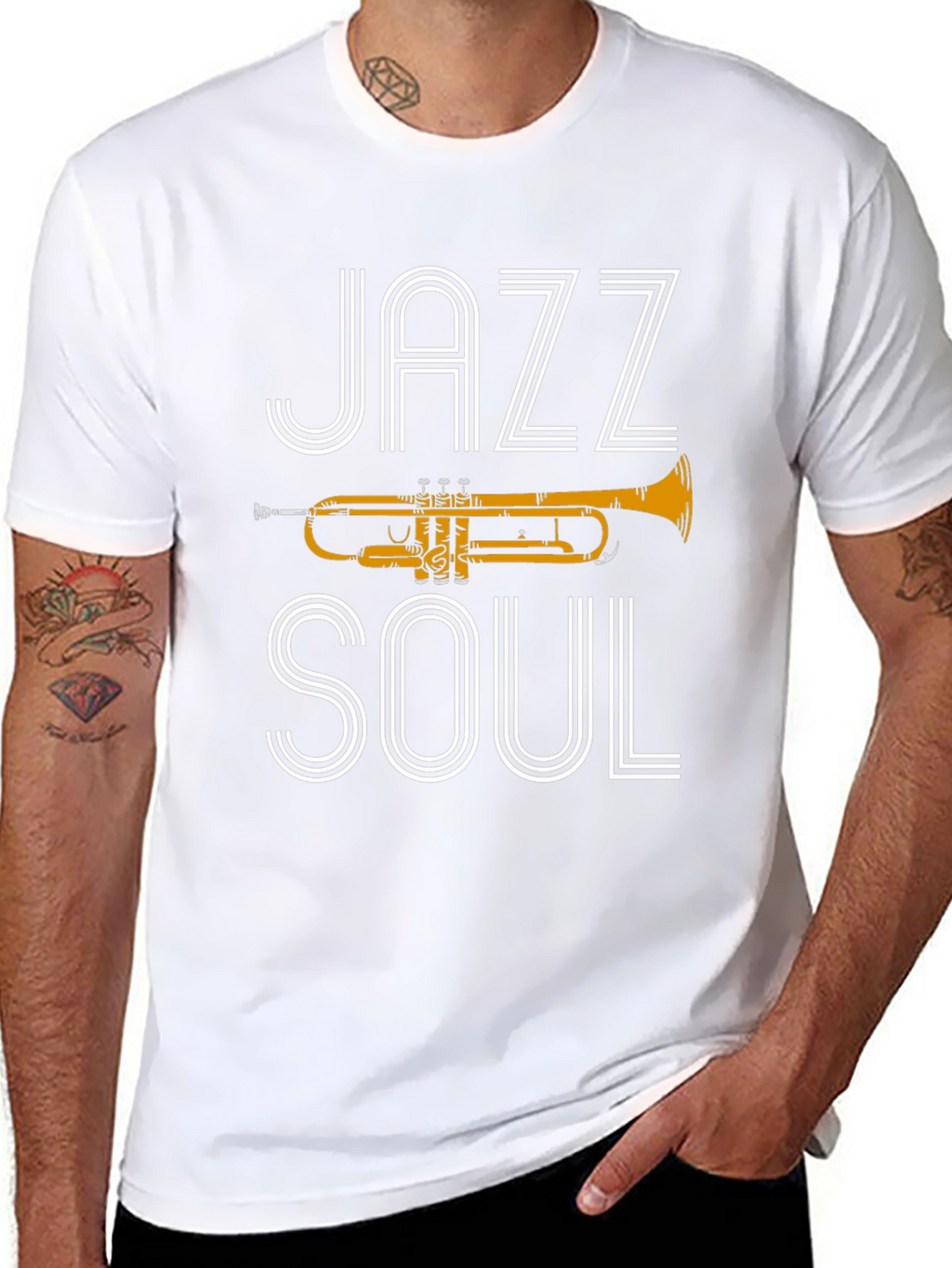 Jazz Soul Graphic Tee - Music Lover T-Shirt