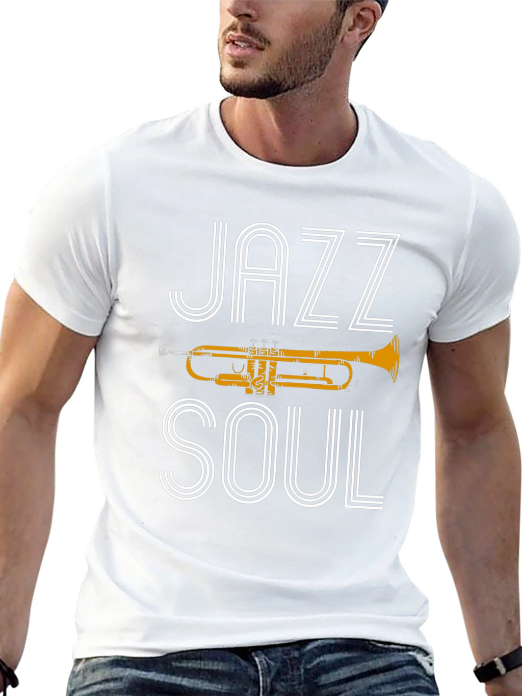 Jazz Soul Graphic Tee - Music Lover T-Shirt