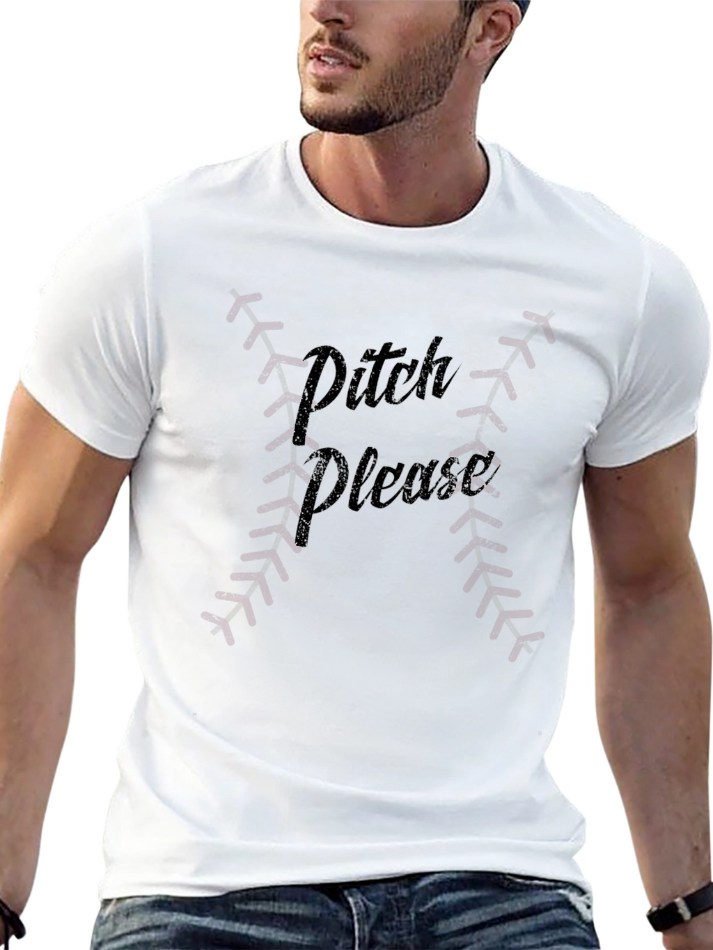 Pitch Please Baseball T-Shirt