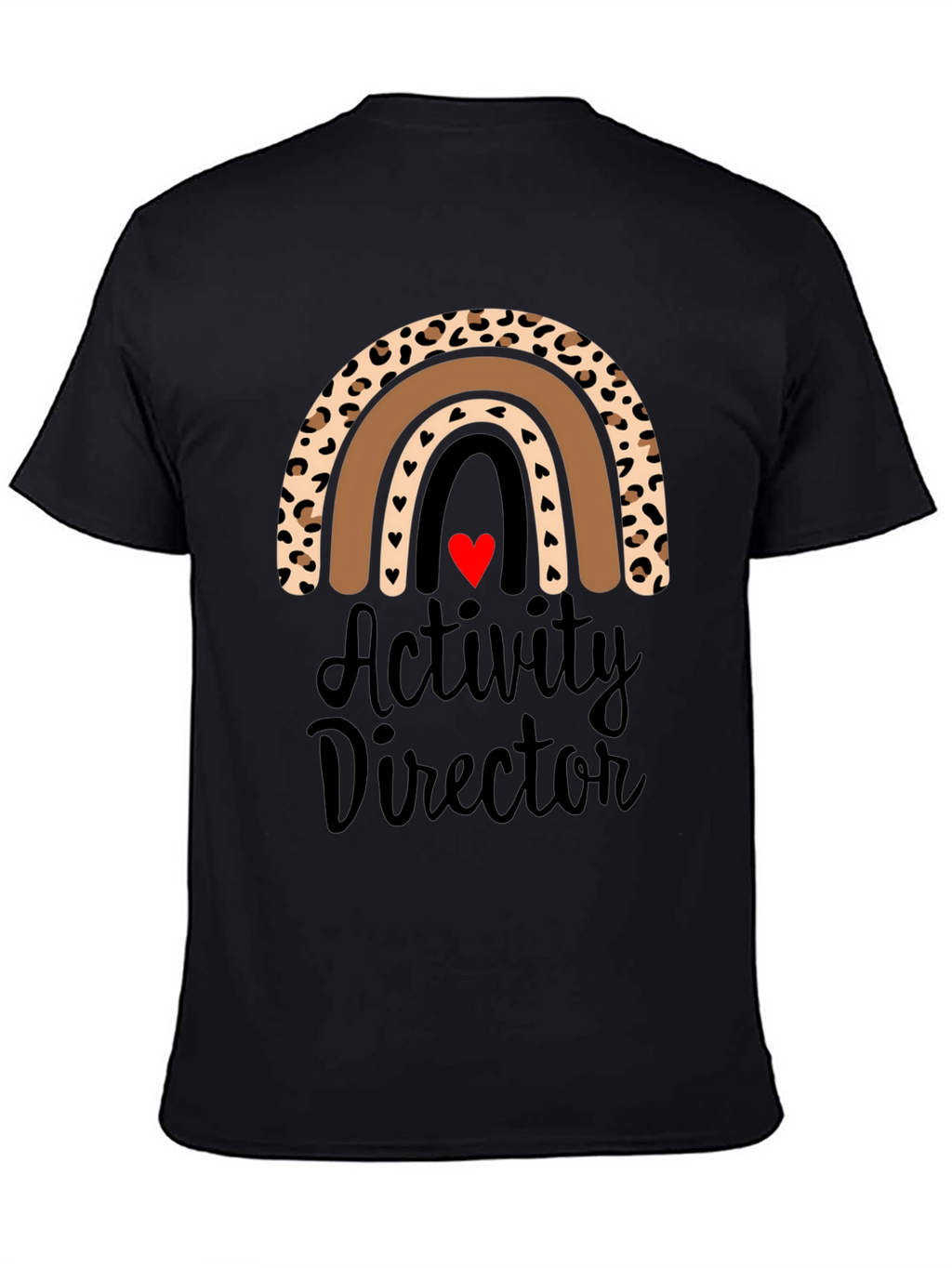 Activity Director Rainbow Graphic T-Shirt