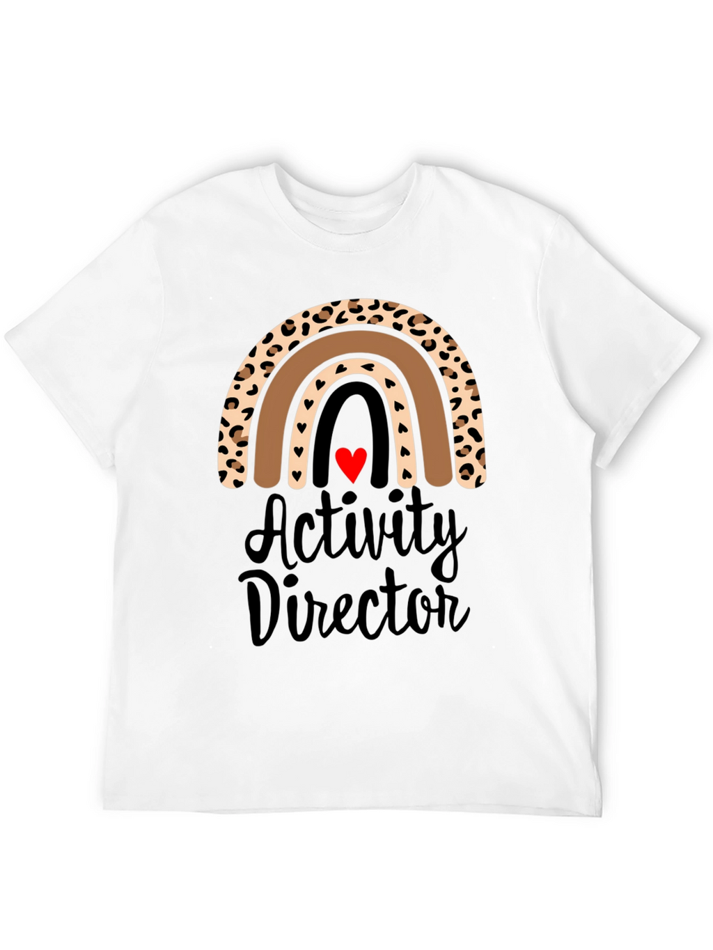 Activity Director Rainbow Graphic T-Shirt