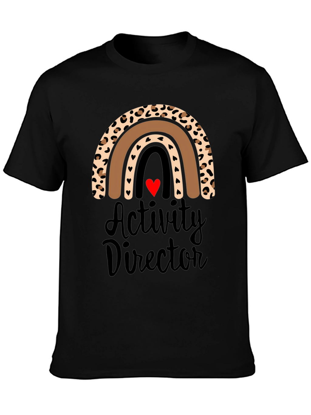 Activity Director Rainbow Graphic T-Shirt