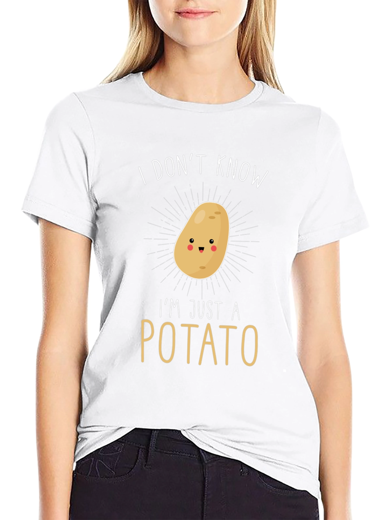 Funny Potato T-Shirt - I Dont Know