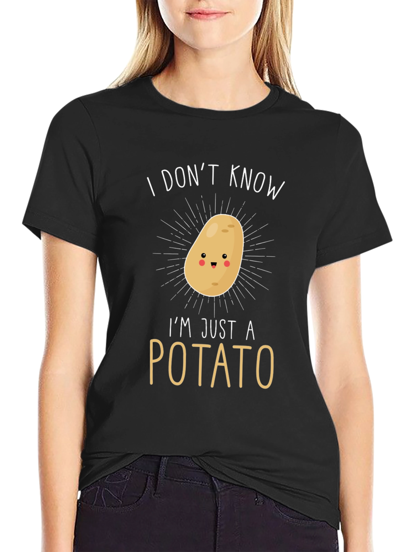 Funny Potato T-Shirt - I Dont Know