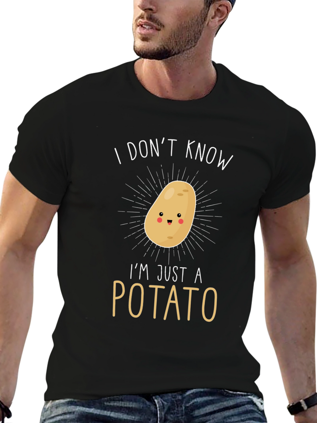 Funny Potato T-Shirt - I Dont Know