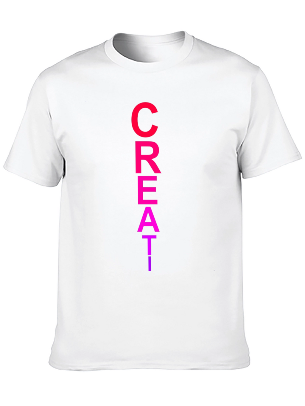 Creative Black T-Shirt