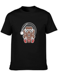 DJ Dog Graphic Tee - Cool Canine Vinyl Lover