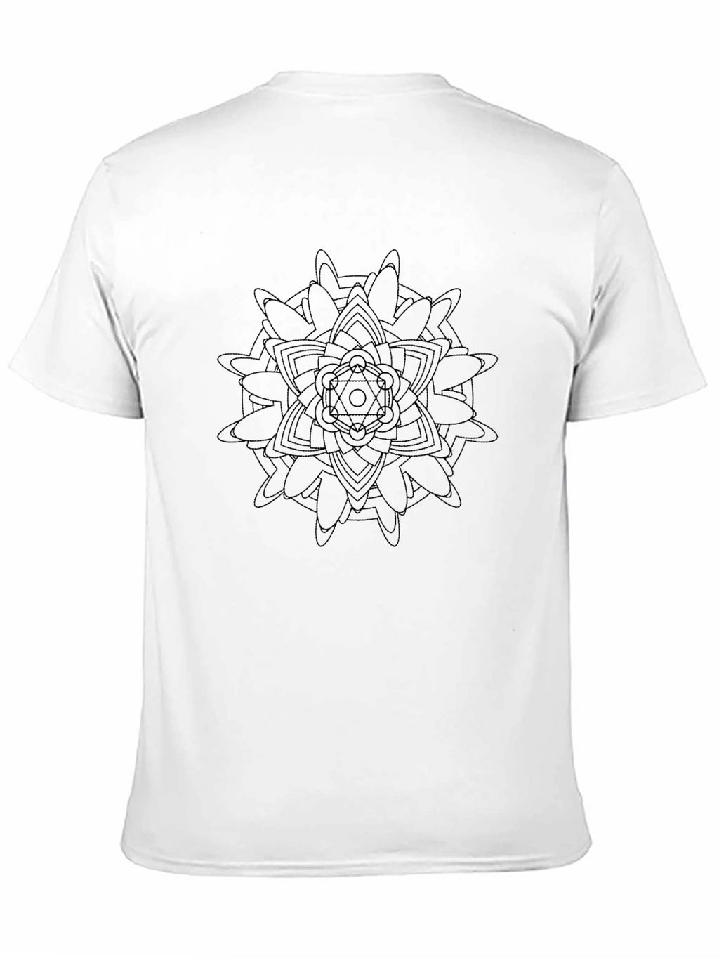 Geometric Mandala Print T-Shirt