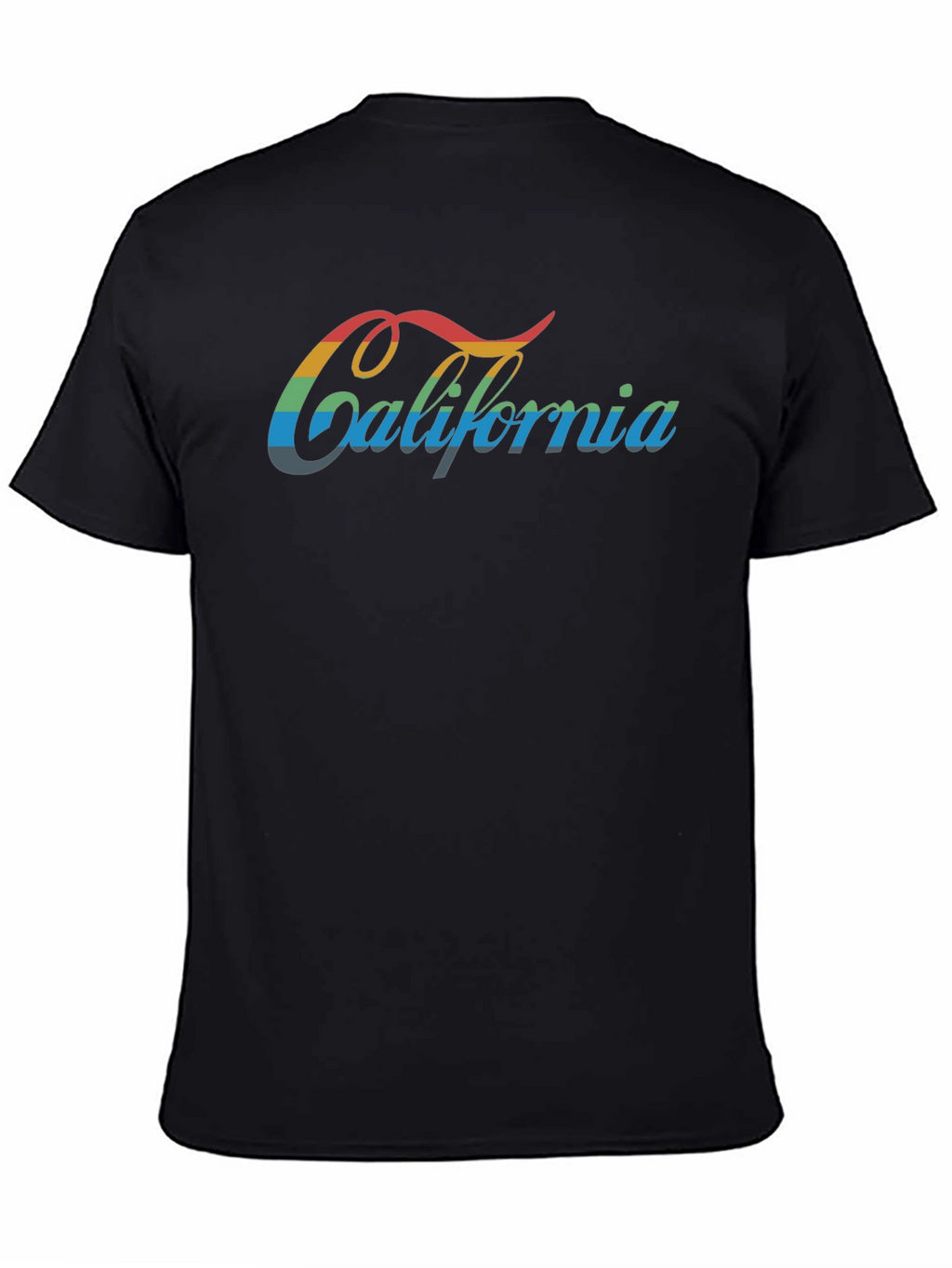California Retro Rainbow T-Shirt
