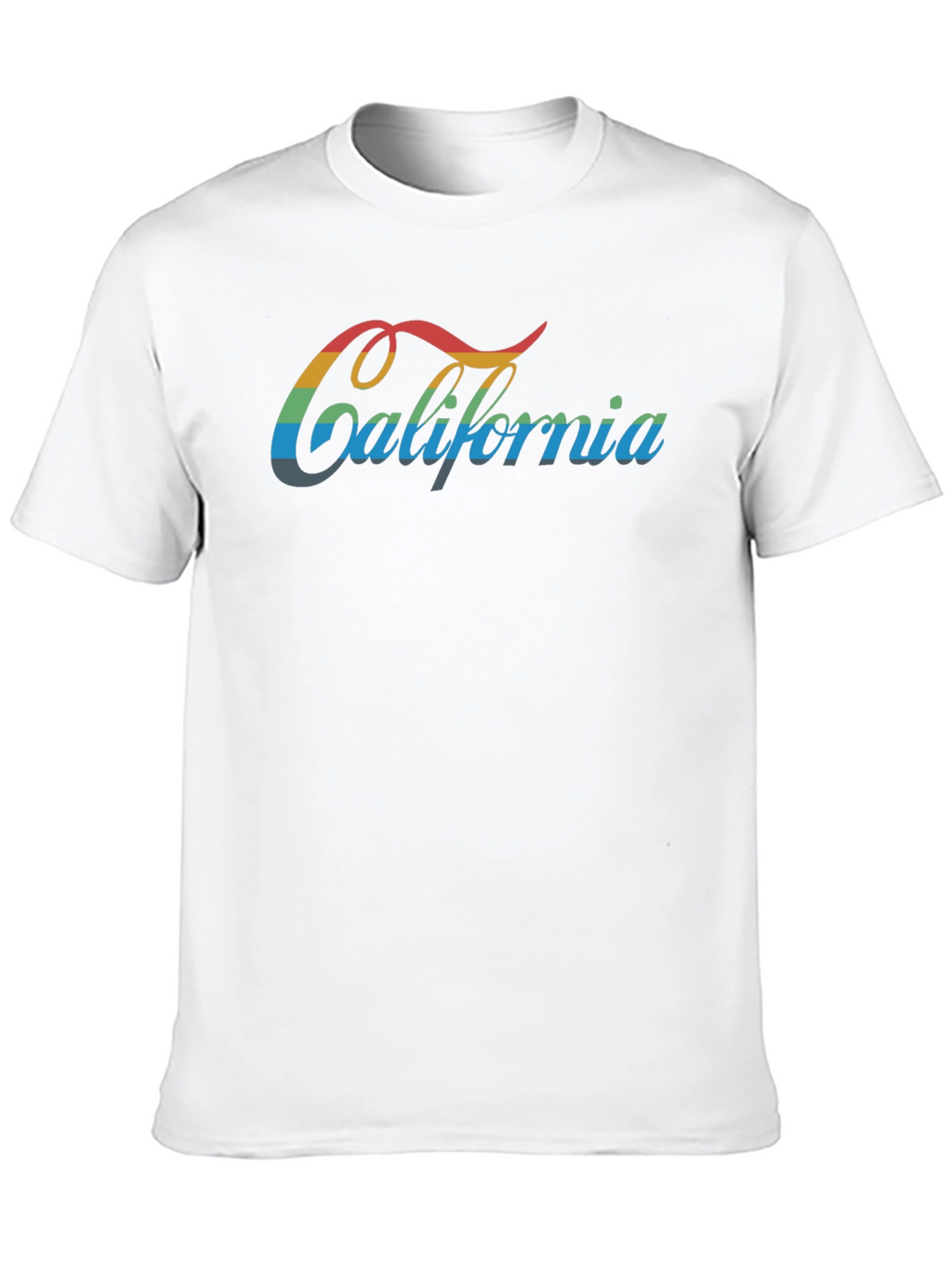 California Retro Rainbow T-Shirt