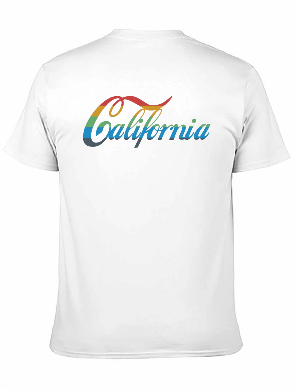 California Retro Rainbow T-Shirt