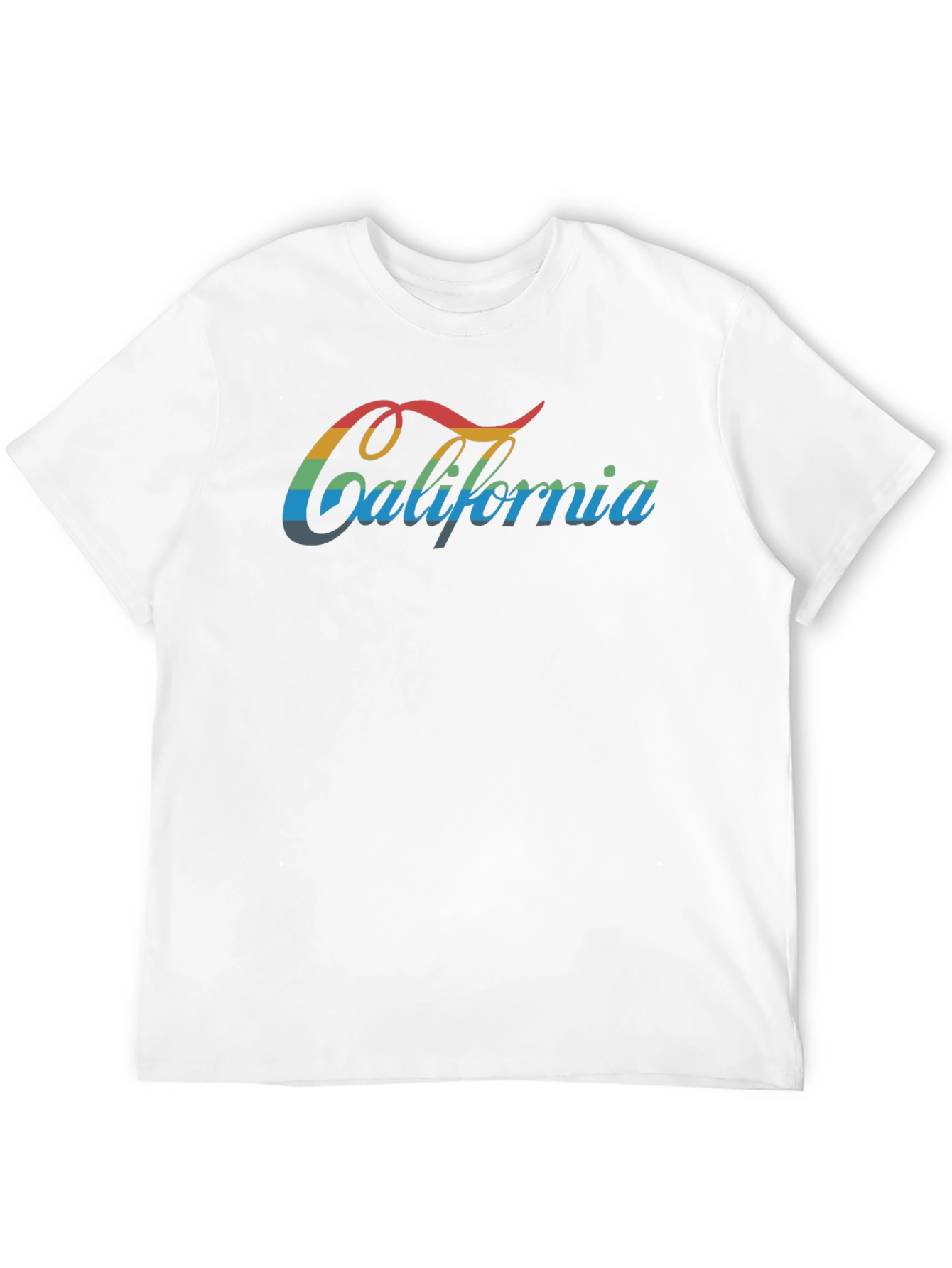 California Retro Rainbow T-Shirt