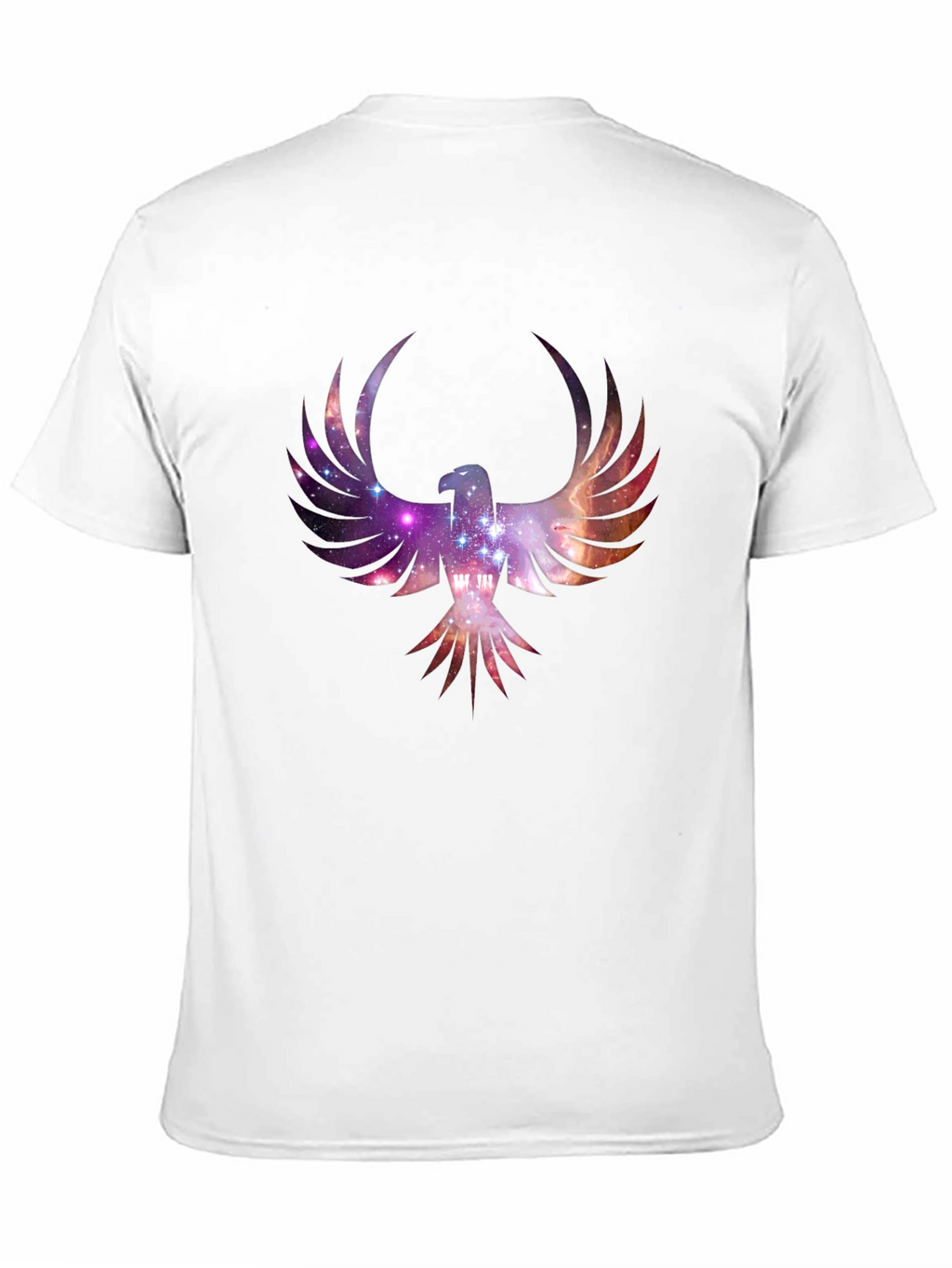 Galaxy Phoenix Black T-Shirt
