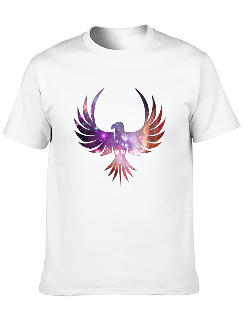 Galaxy Phoenix Black T-Shirt