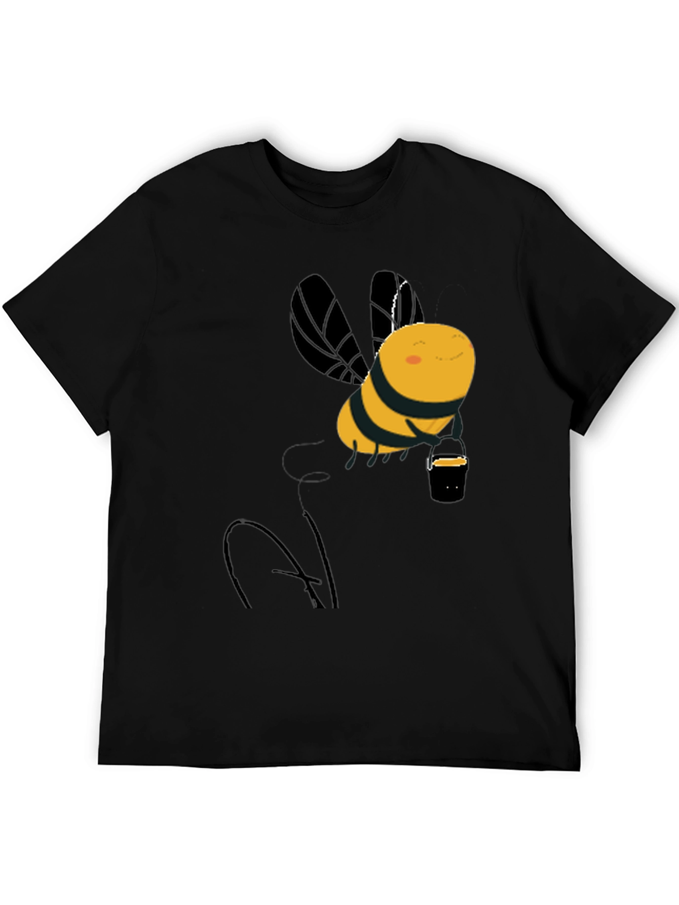 Cute Honey Bee Graphic T-Shirt
