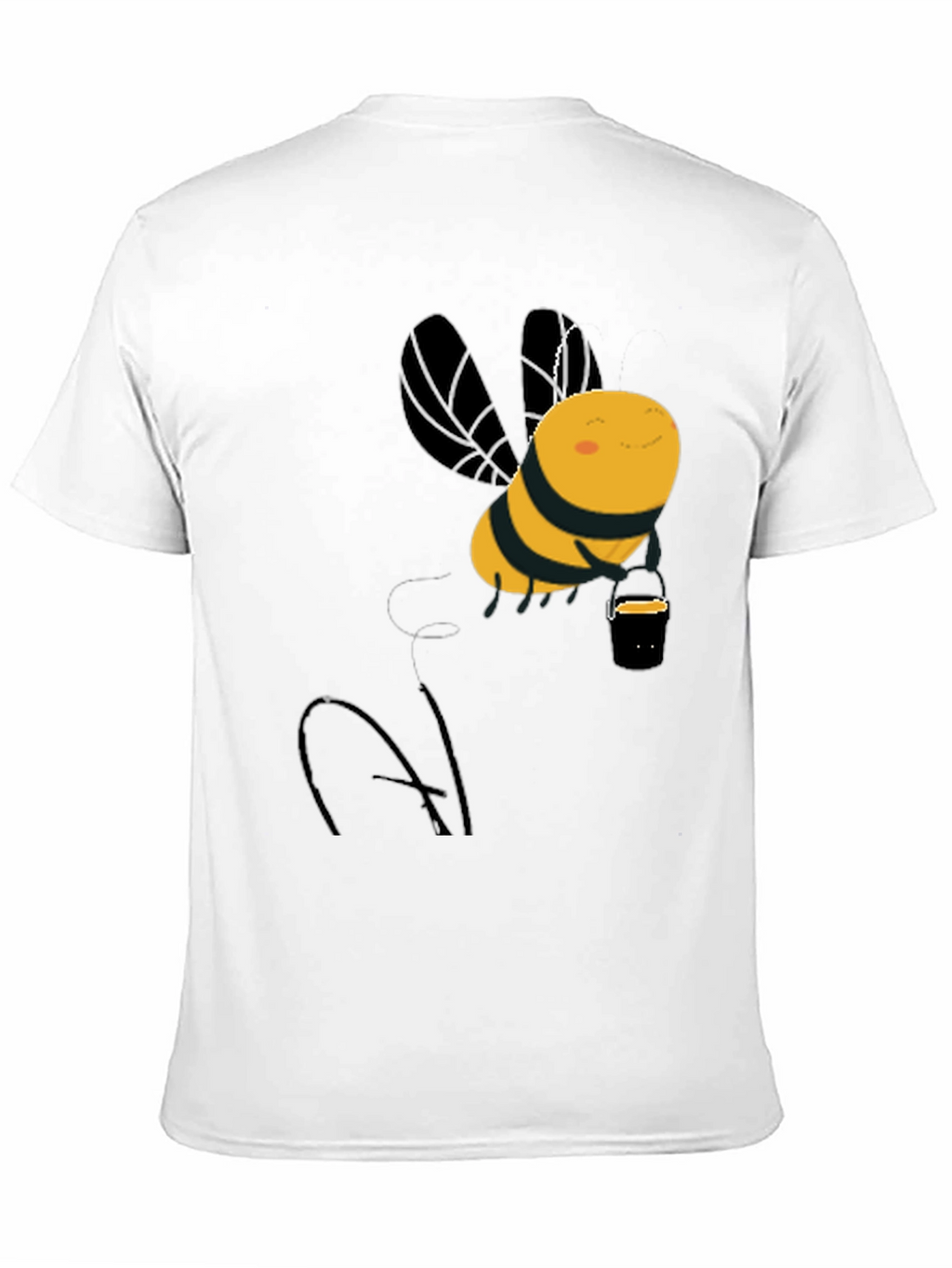 Cute Honey Bee Graphic T-Shirt