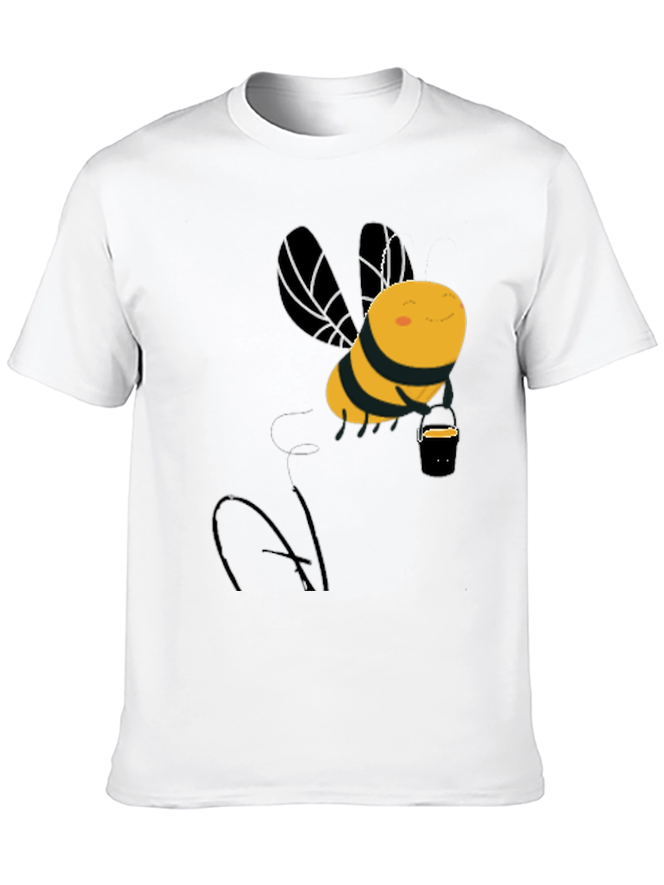 Cute Honey Bee Graphic T-Shirt