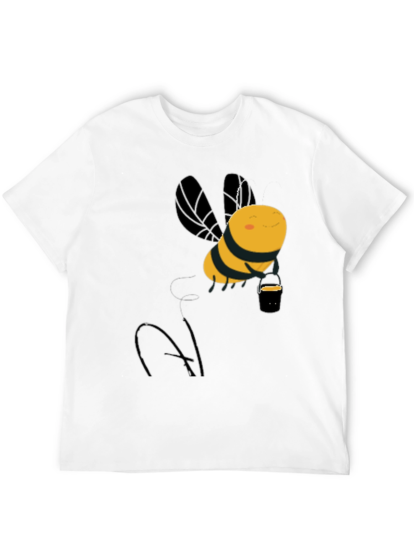 Cute Honey Bee Graphic T-Shirt