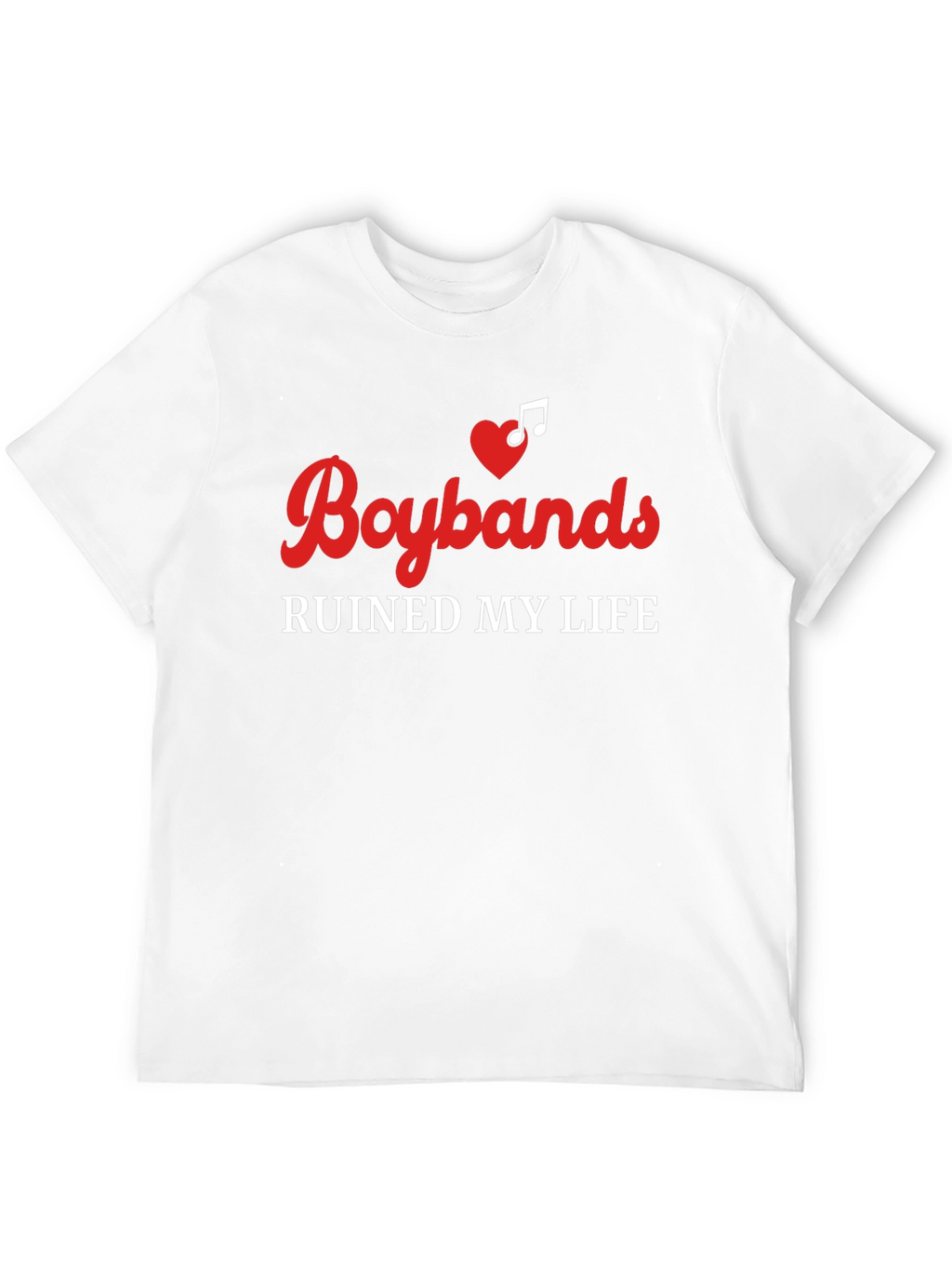 Boybands Ruined My Life Graphic Tee
