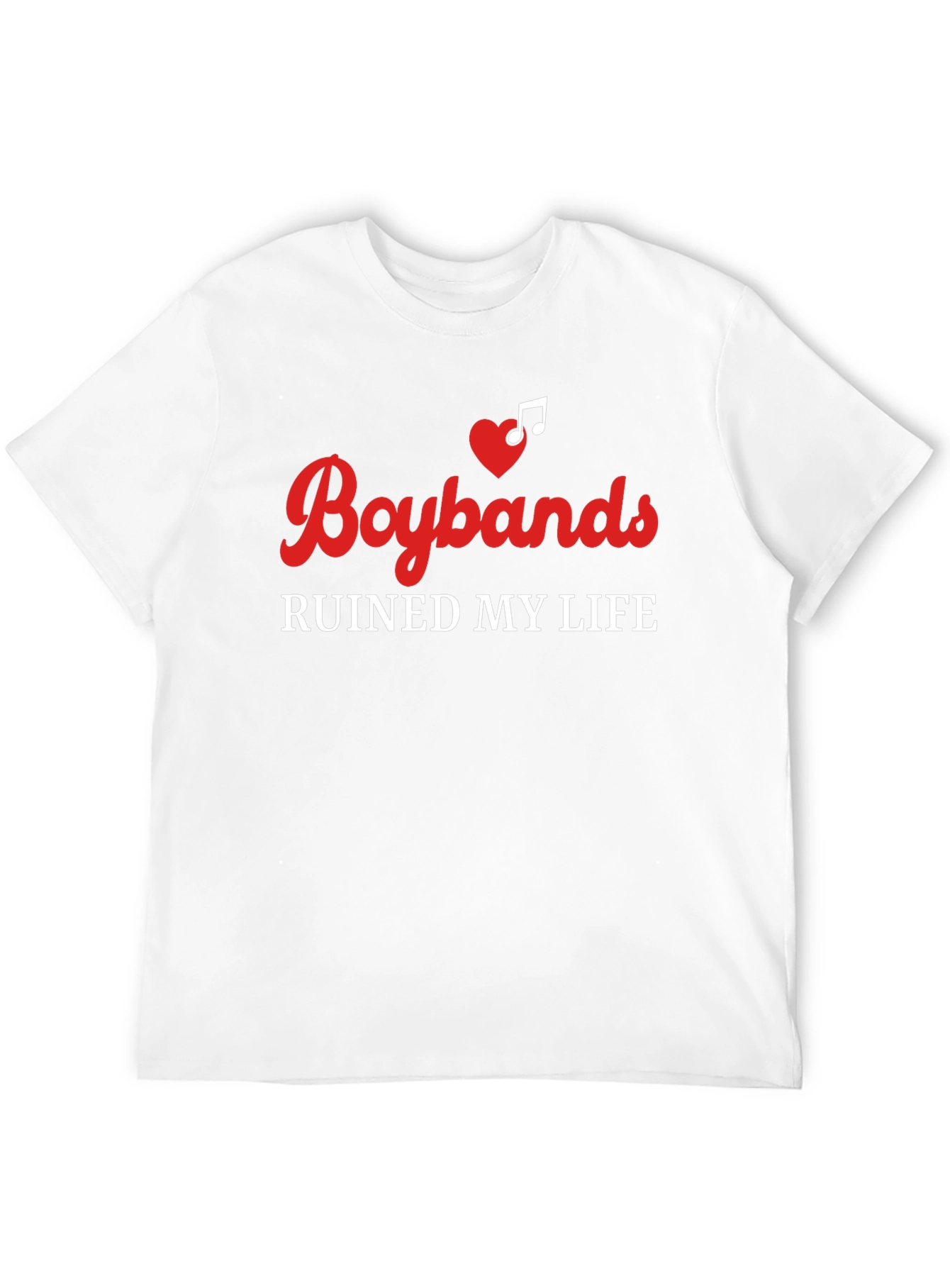 Boybands Ruined My Life Graphic Tee
