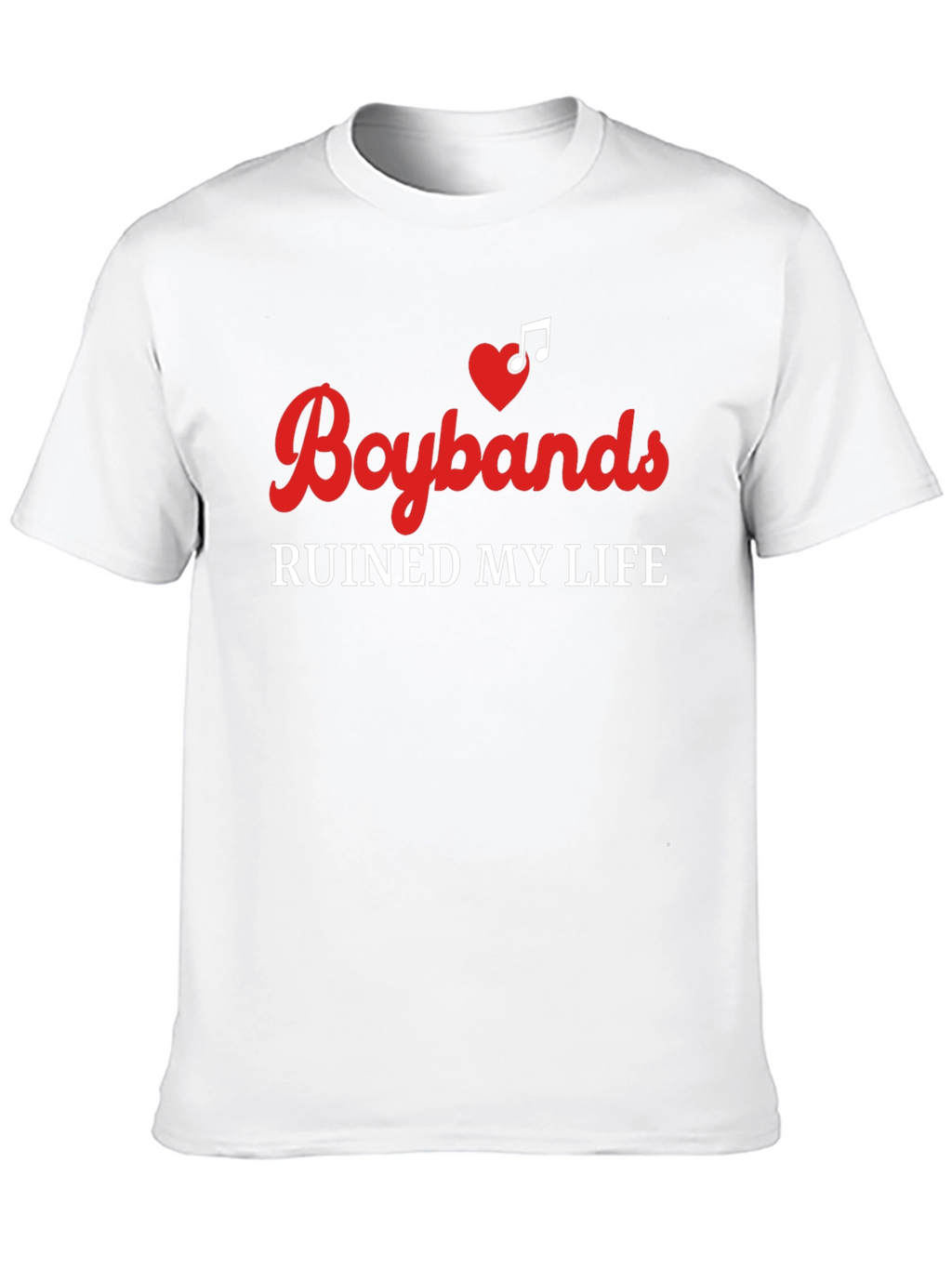 Boybands Ruined My Life Graphic Tee