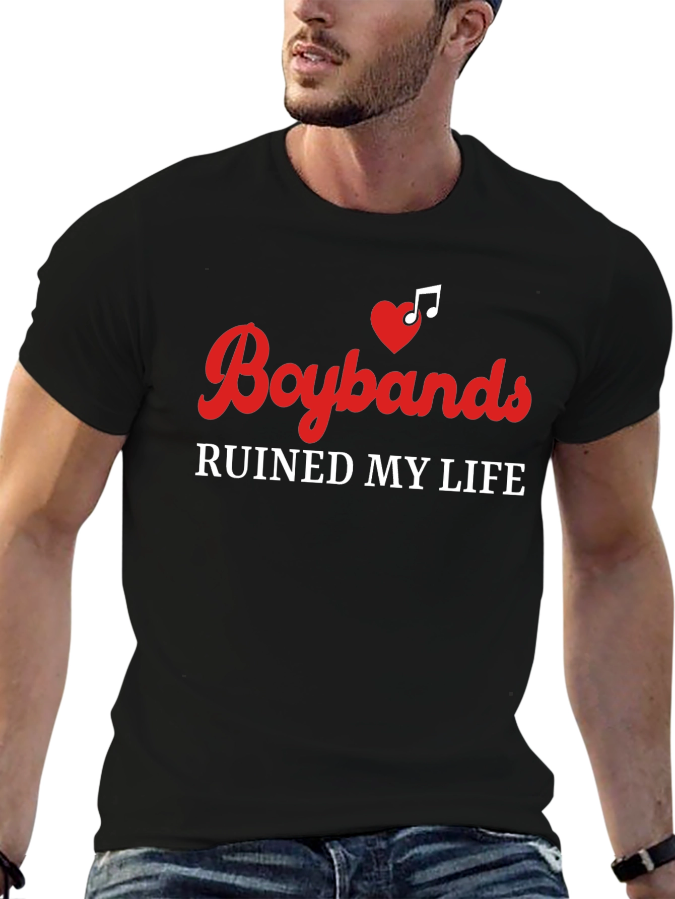 Boybands Ruined My Life Graphic Tee