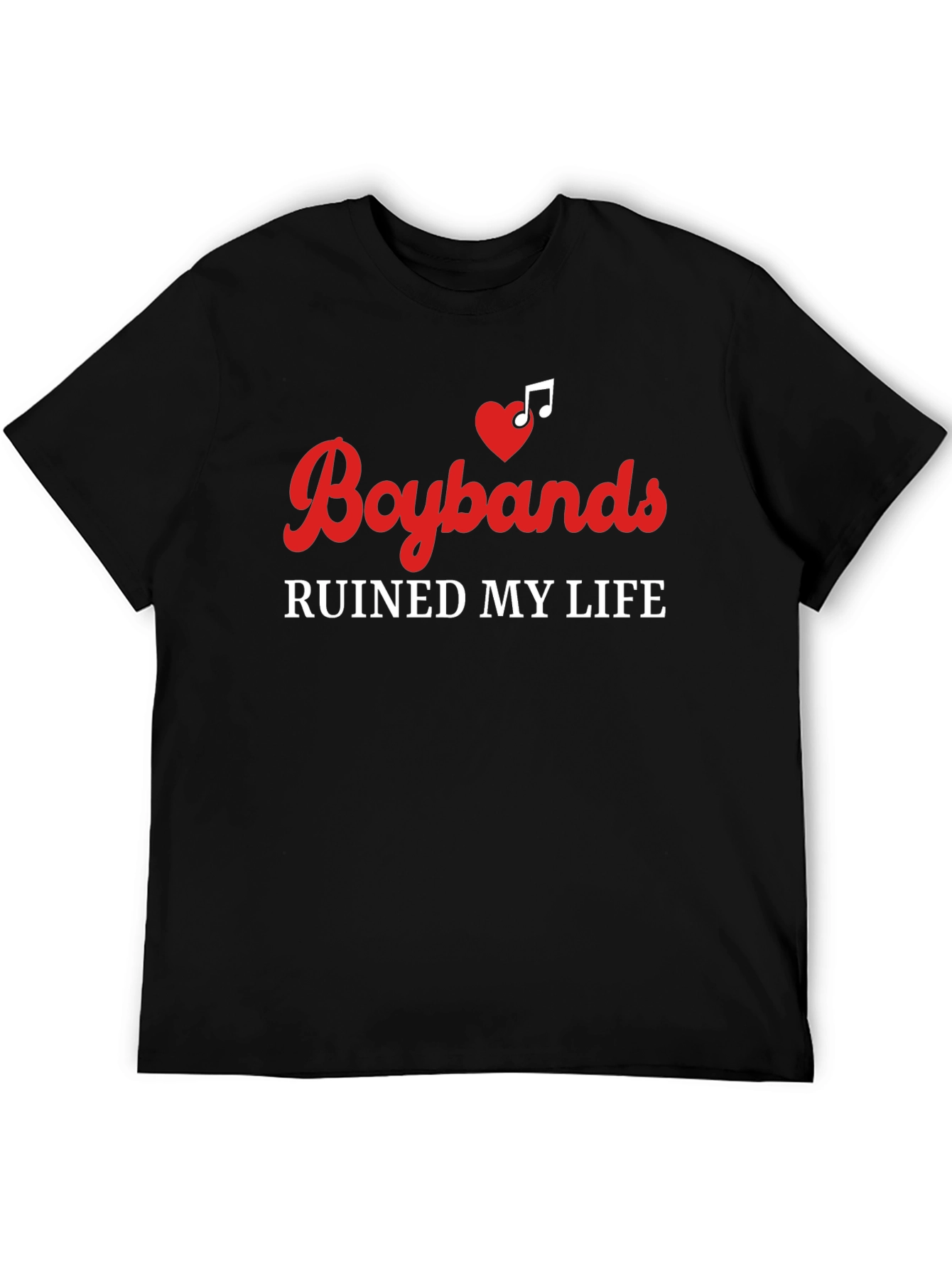 Boybands Ruined My Life Graphic Tee