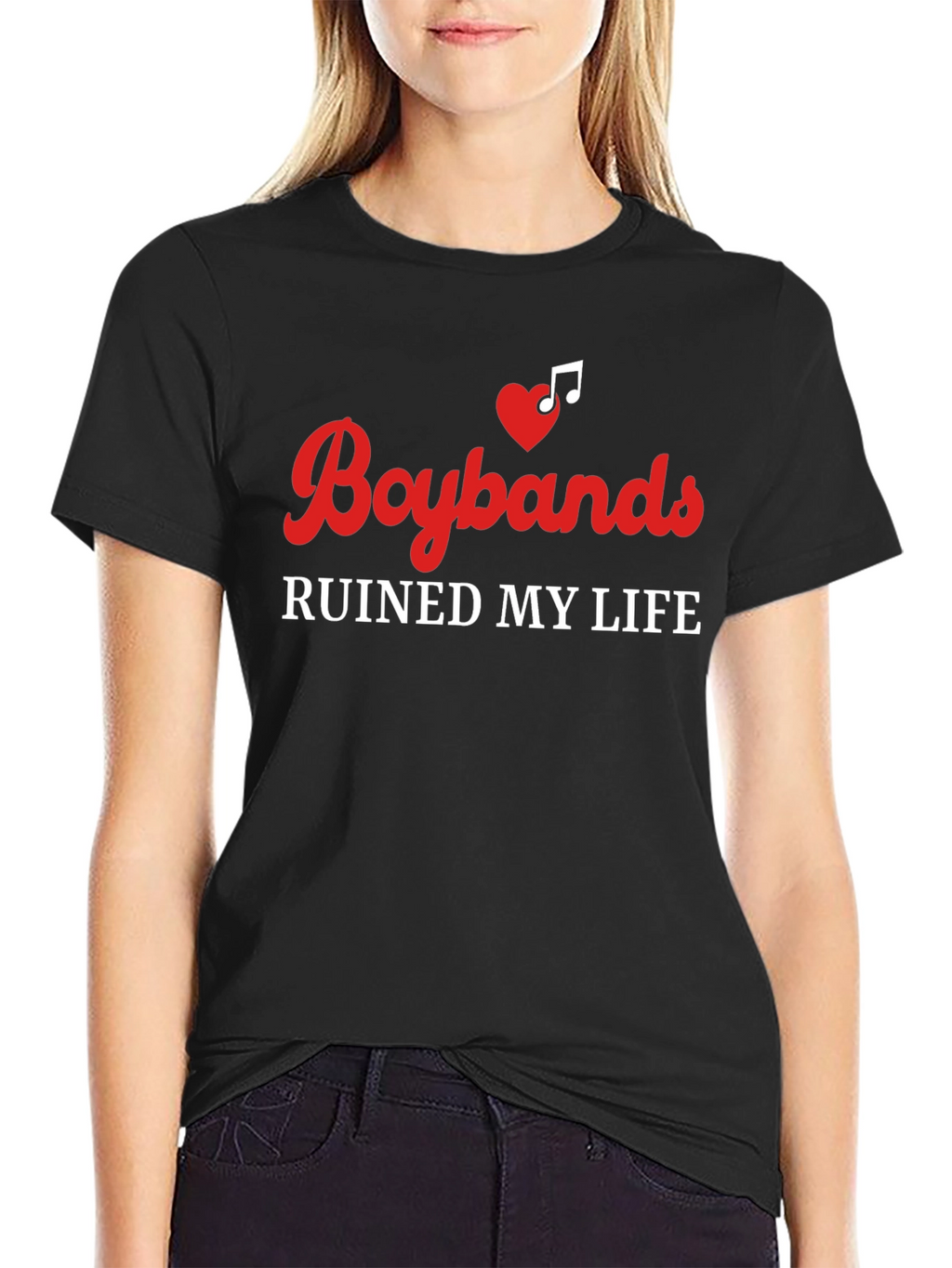 Boybands Ruined My Life Graphic Tee