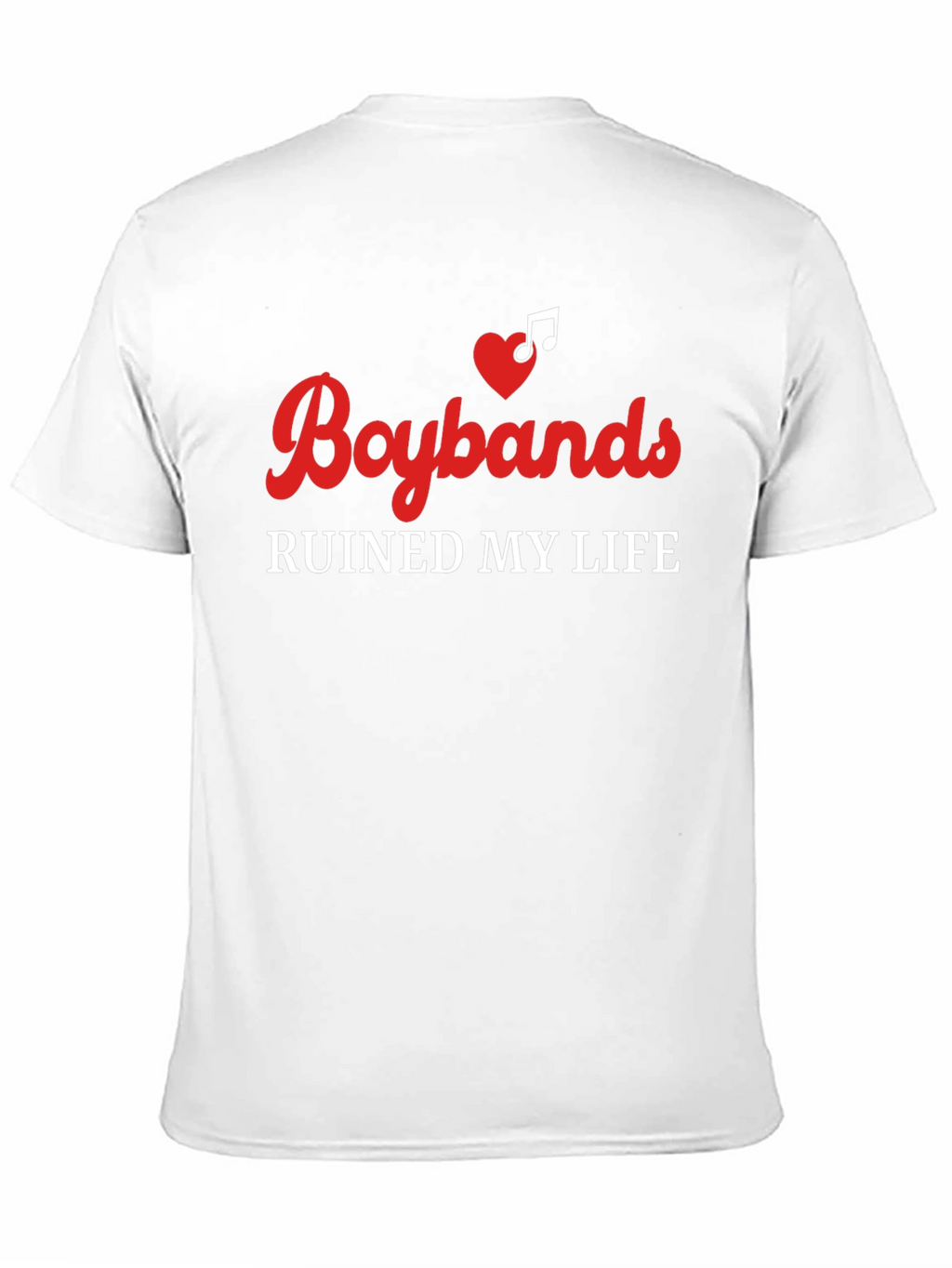 Boybands Ruined My Life Graphic Tee
