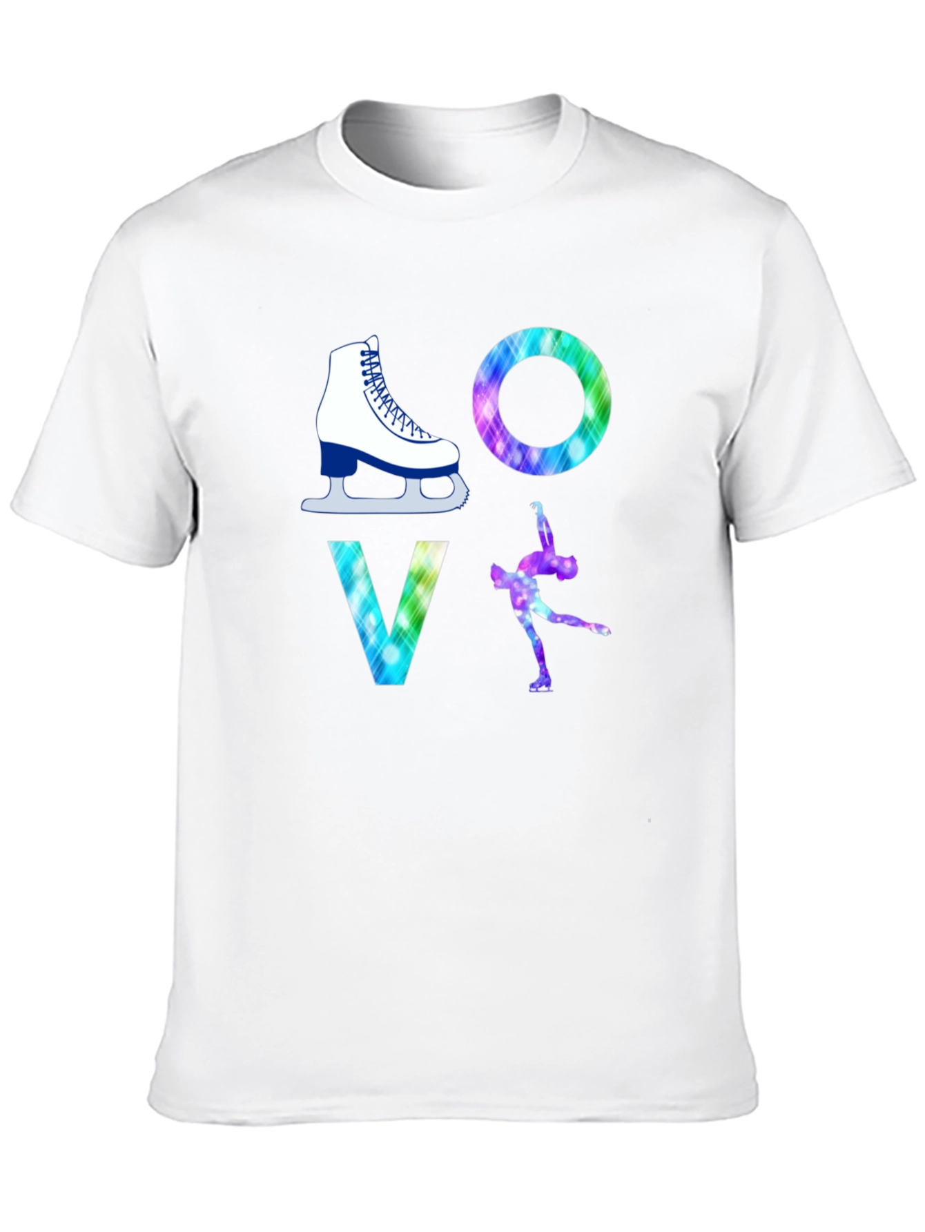 Figure Skating LOVE Graphic Tee