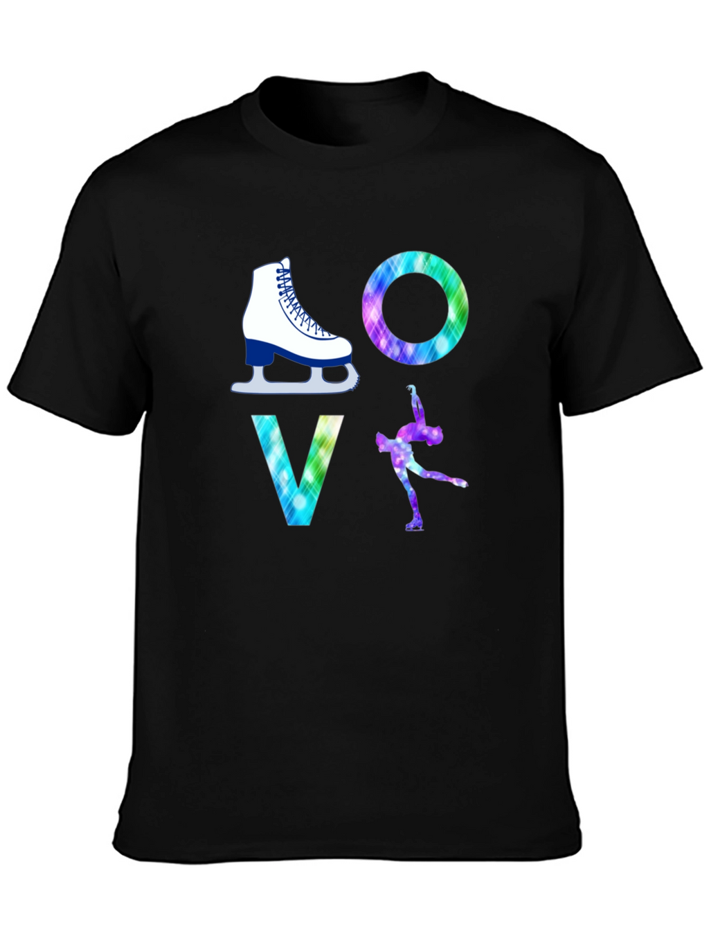 Figure Skating LOVE Graphic Tee