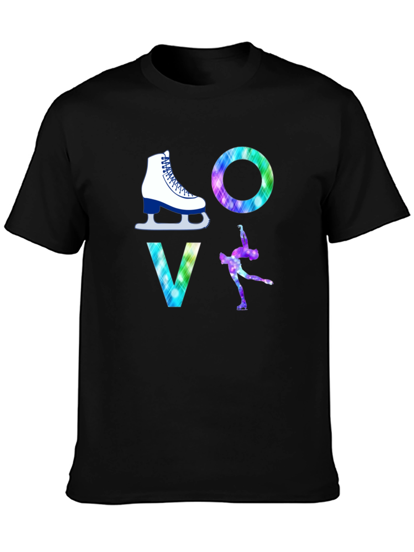 Figure Skating LOVE Graphic Tee