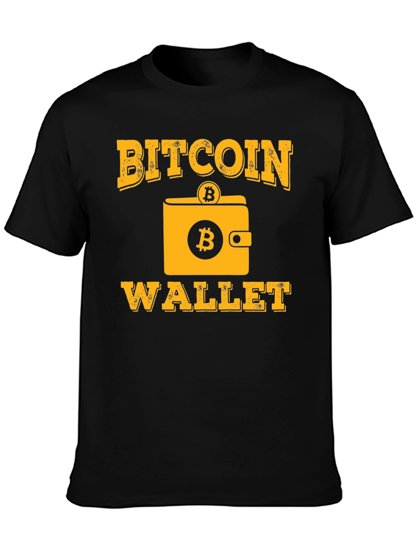 Bitcoin Wallet T-Shirt - Crypto Tee