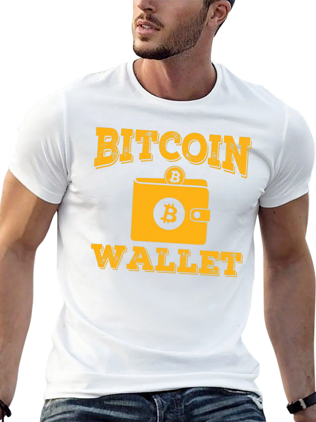 Bitcoin Wallet T-Shirt - Crypto Tee
