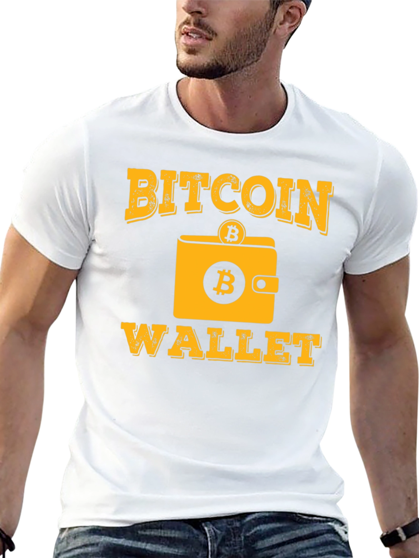Bitcoin Wallet T-Shirt - Crypto Tee