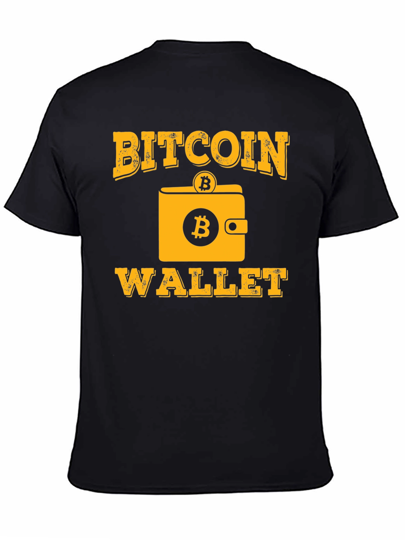 Bitcoin Wallet T-Shirt - Crypto Tee