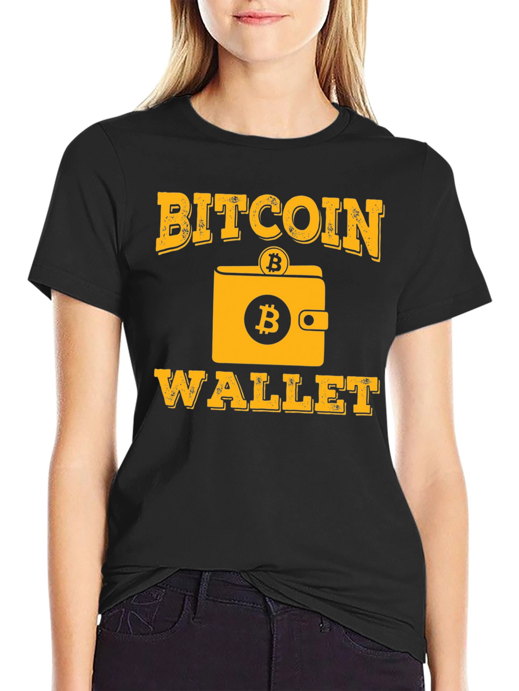 Bitcoin Wallet T-Shirt - Crypto Tee
