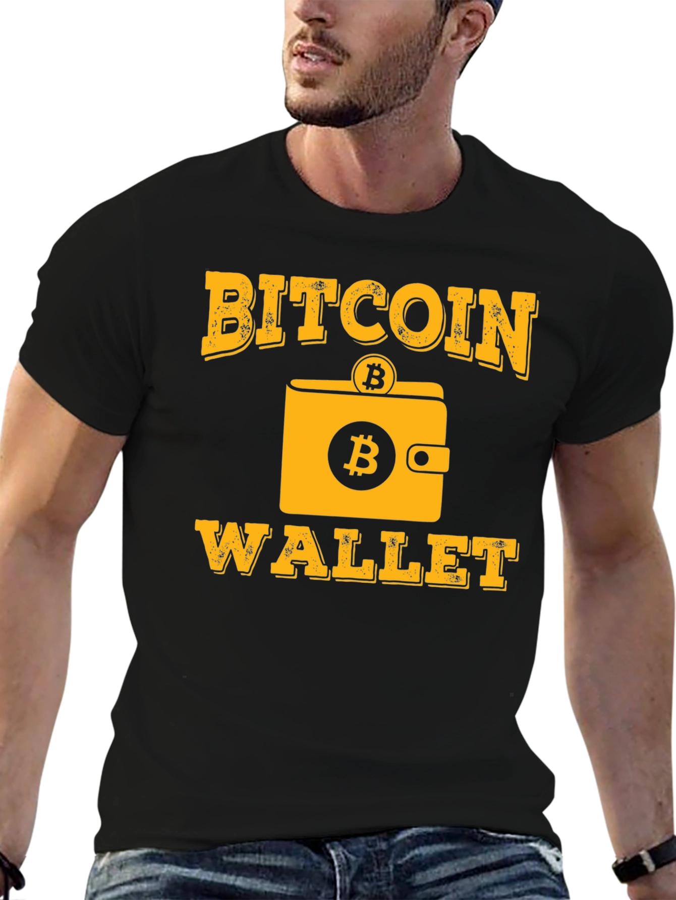 Bitcoin Wallet T-Shirt - Crypto Tee