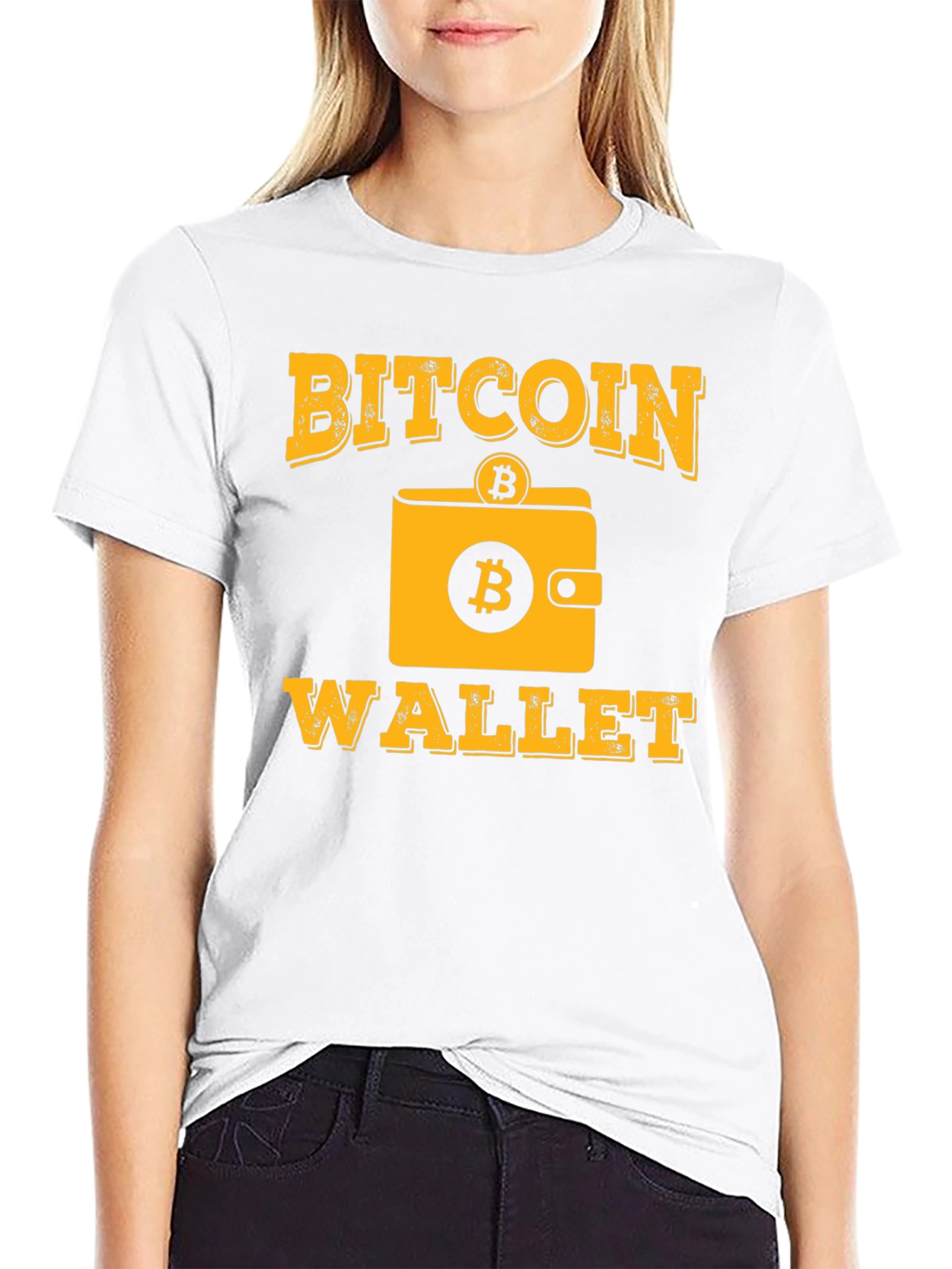 Bitcoin Wallet T-Shirt - Crypto Tee