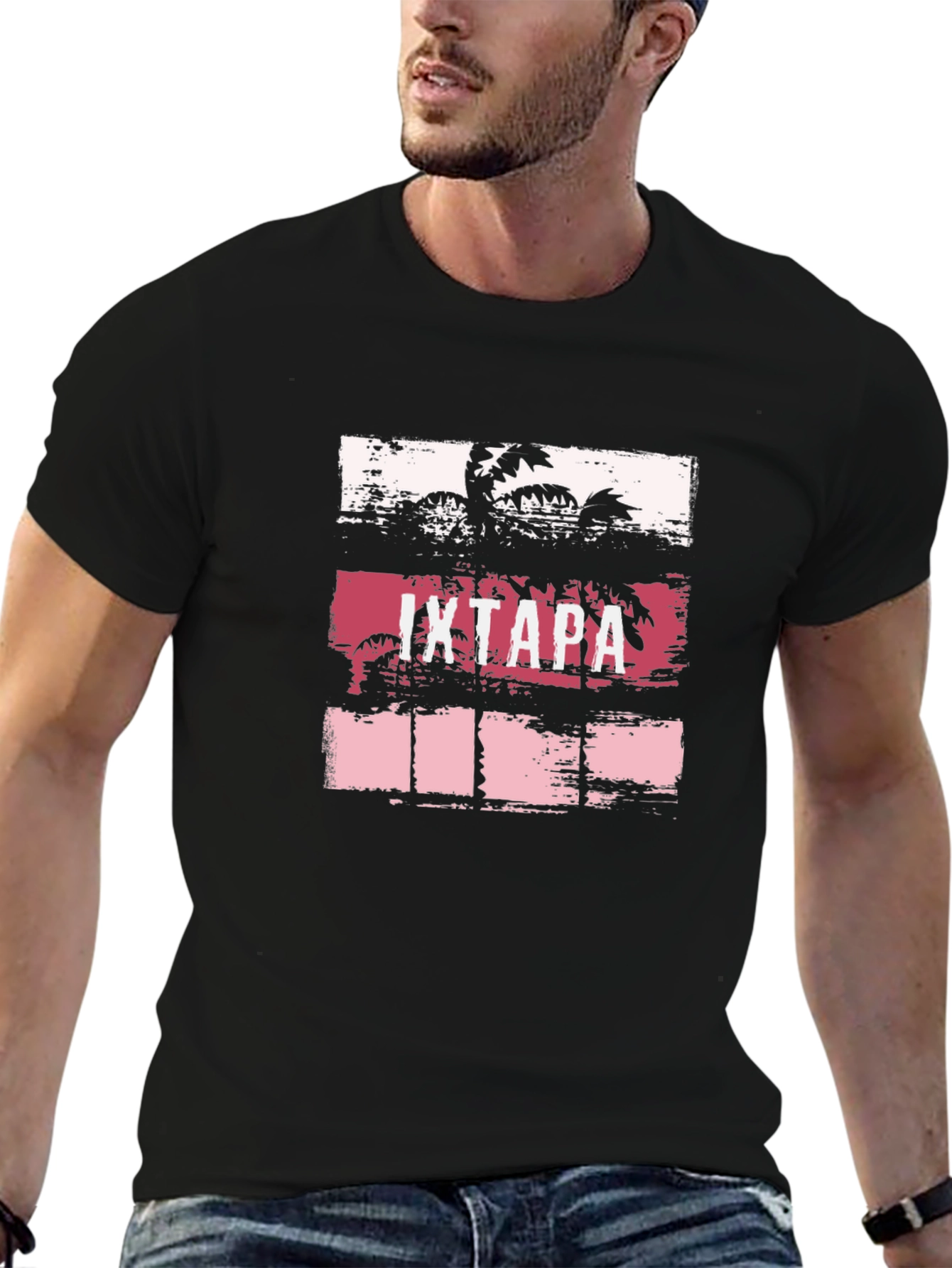 Ixtapa Palm Graphic T-Shirt