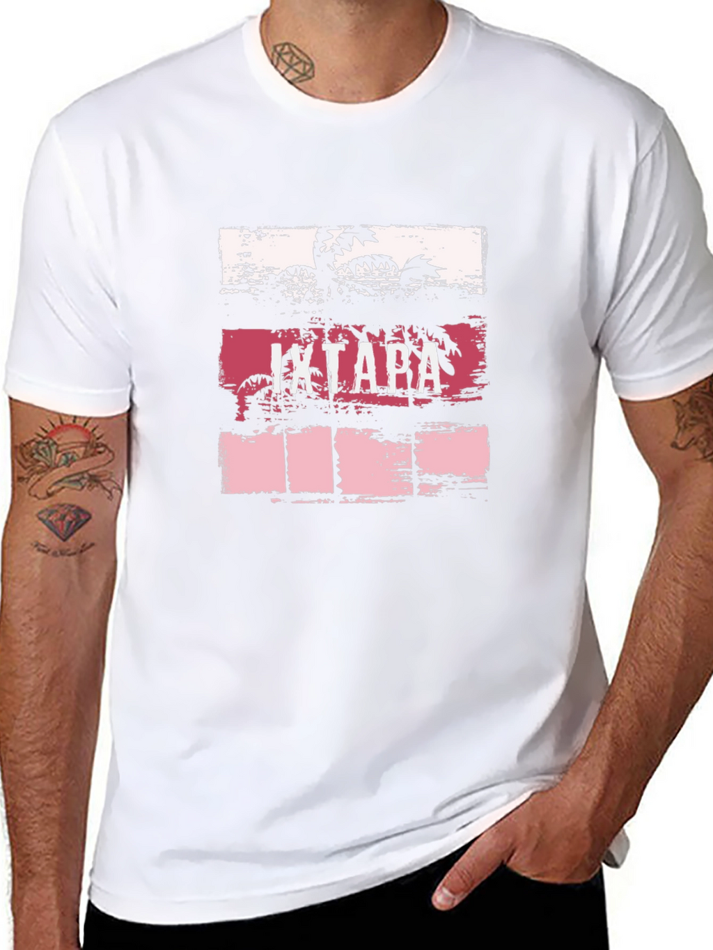Ixtapa Palm Graphic T-Shirt