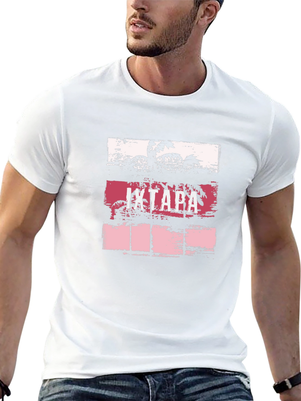 Ixtapa Palm Graphic T-Shirt