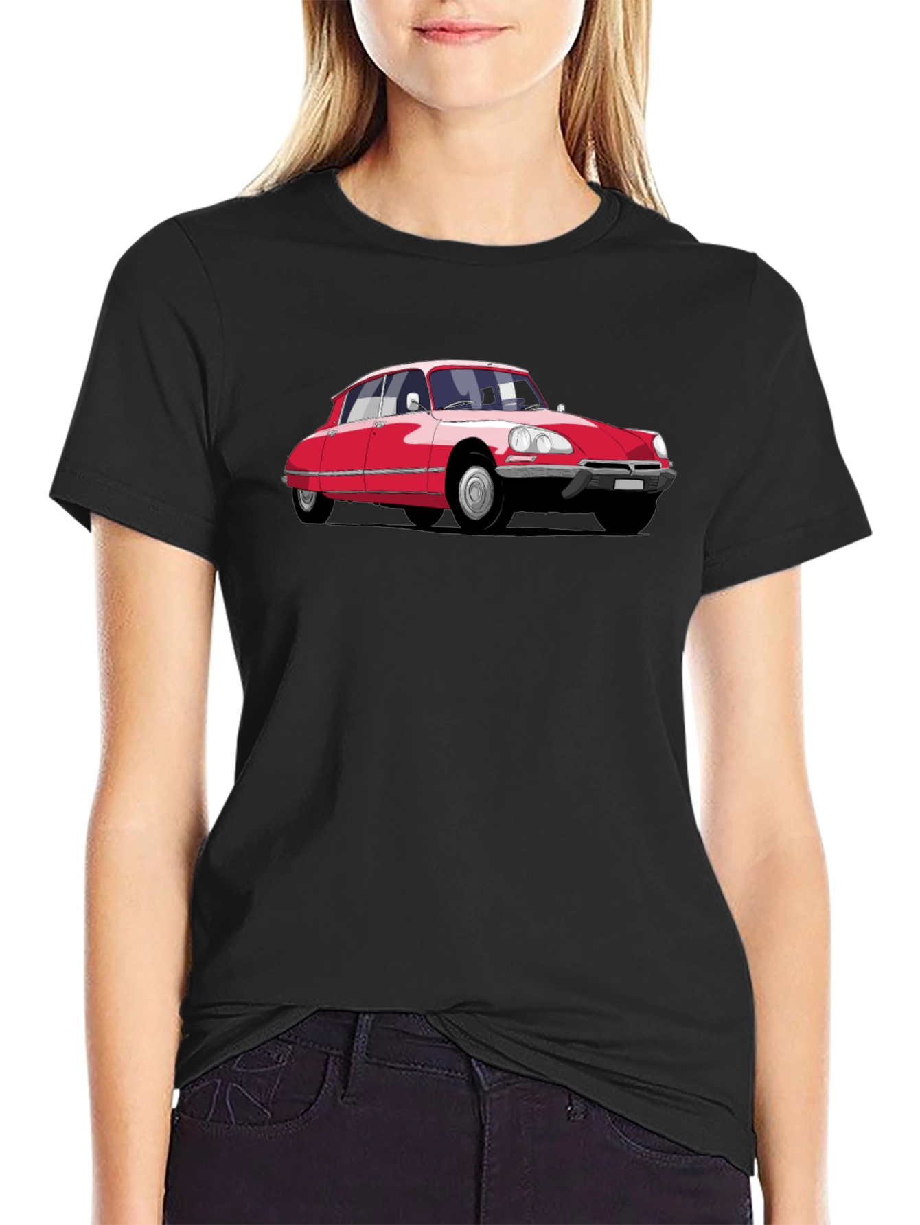 Classic Car Graphic Tee - Retro Style