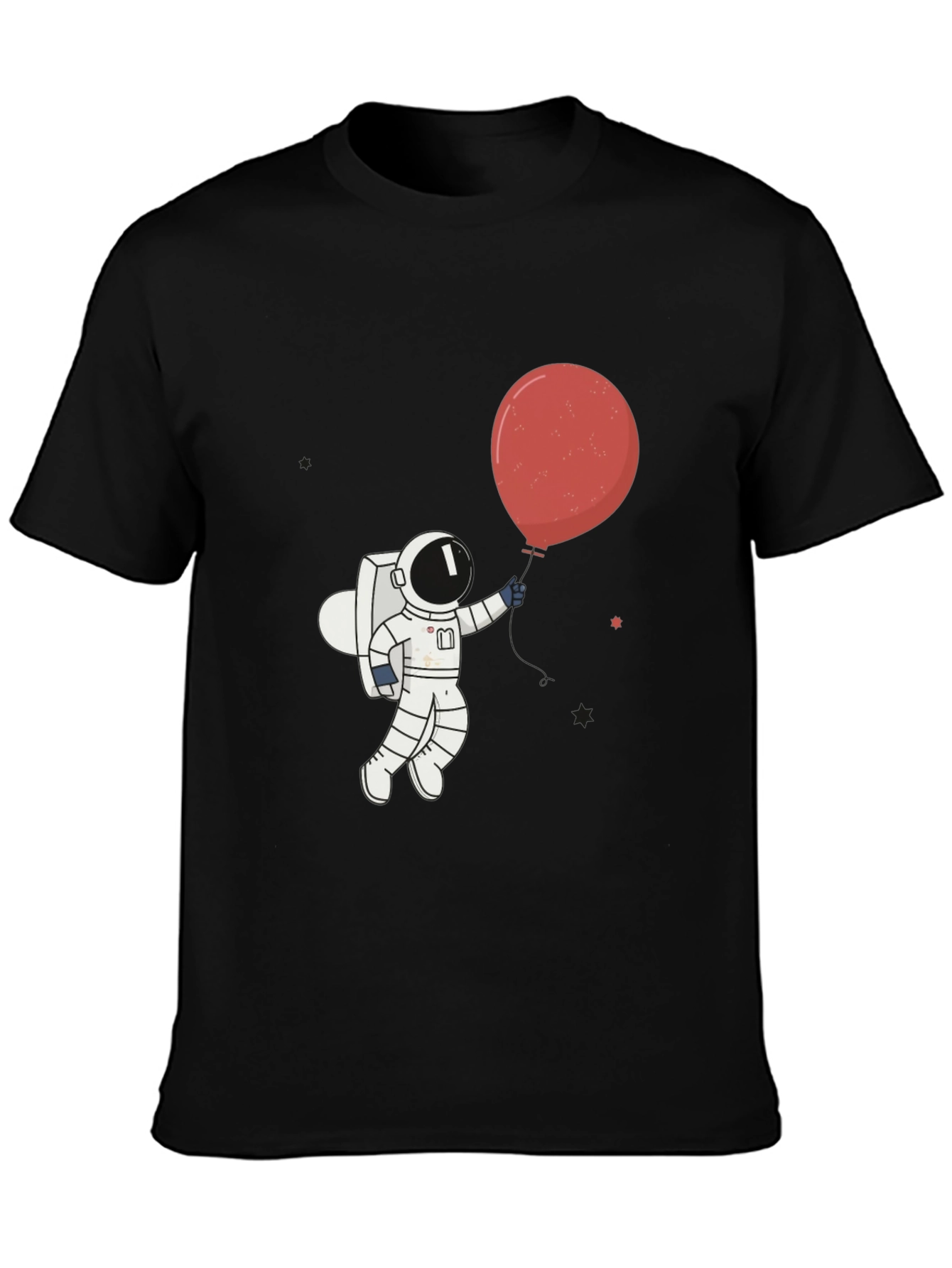 Astronaut Balloon Graphic T-Shirt